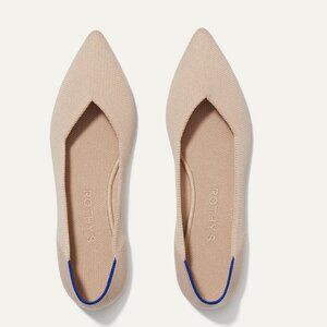 Rothy's The Point in Ecru Sz 9